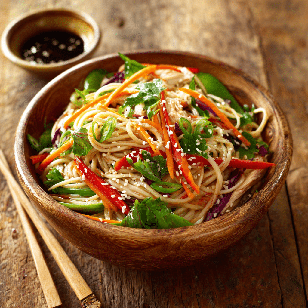 Asian Sesame Noodle Salad Recipe