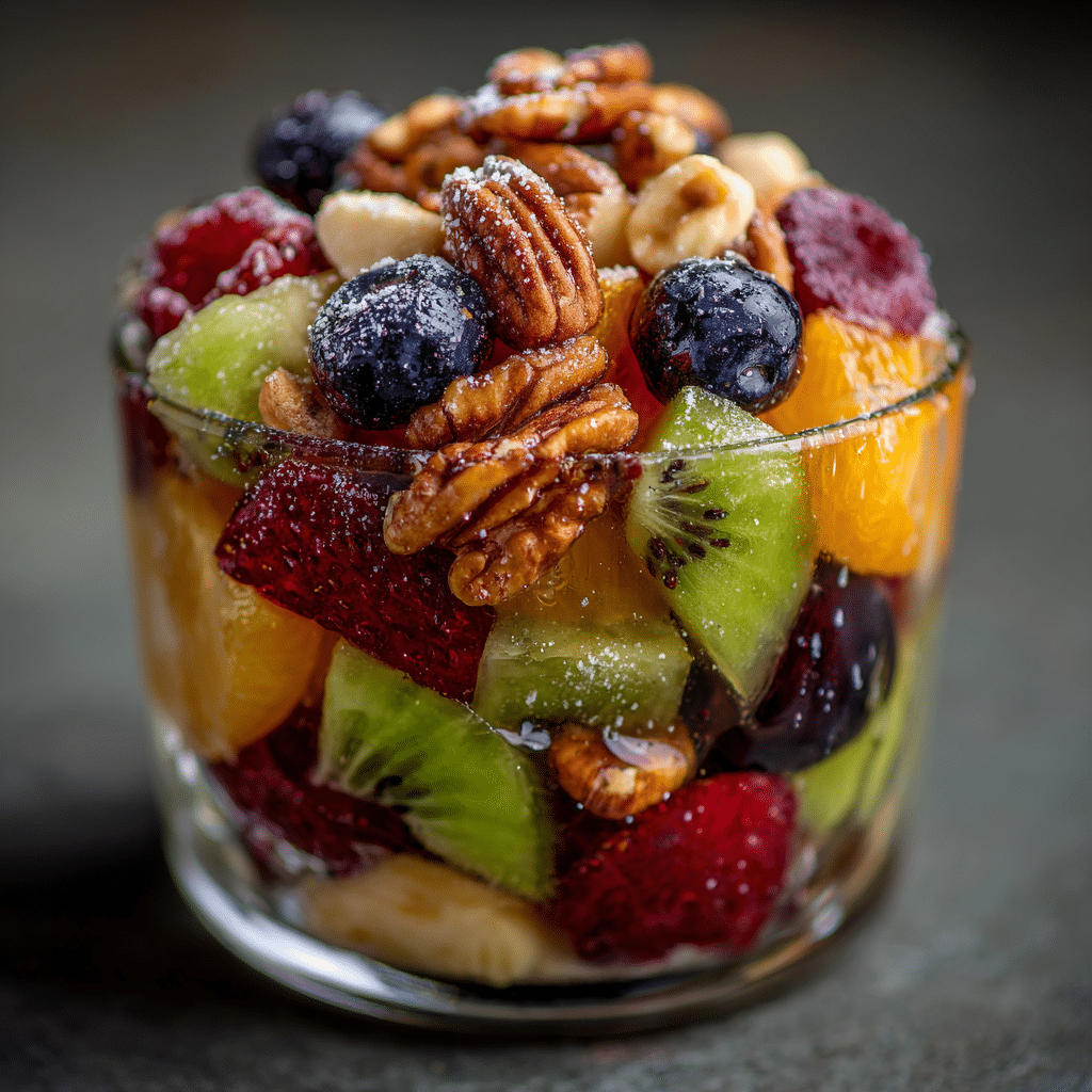 Fruit Salad with Nuts Recipe