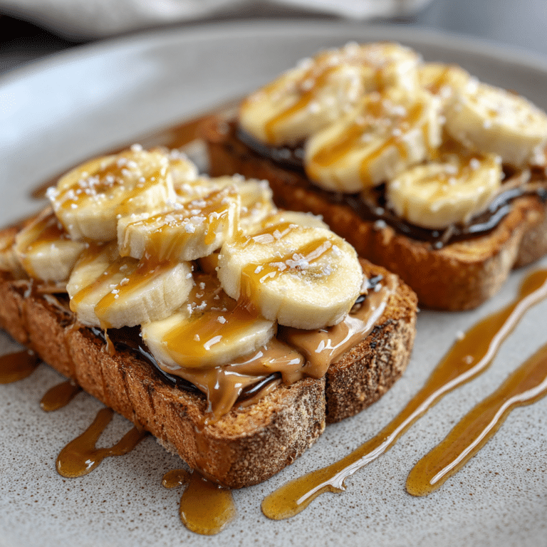 Peanut Butter Toast Recipe