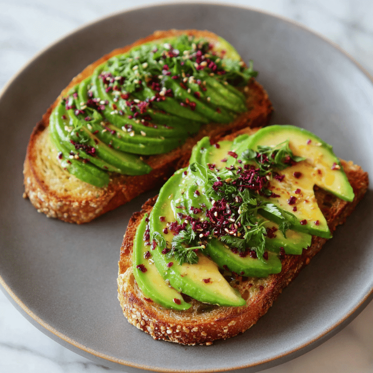 Avocado Toast Recipe
