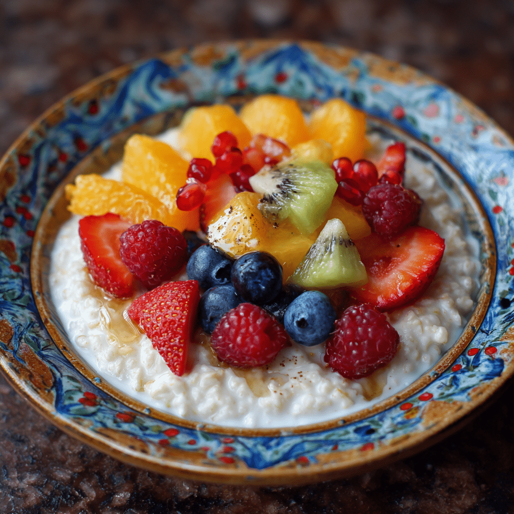 Oatmeal with Fruits Recipe