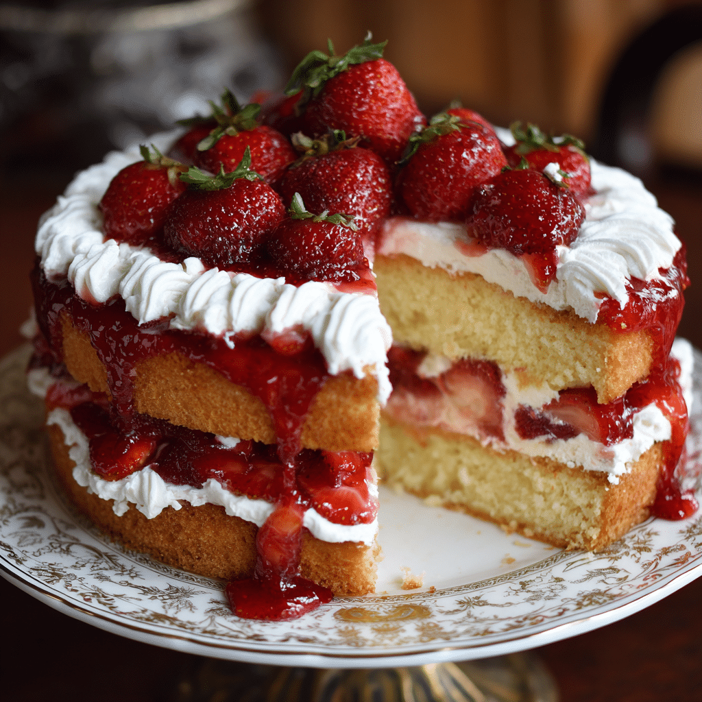 Strawberry Cake Recipe
