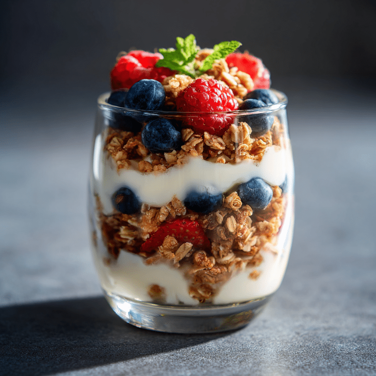Layered Yogurt Parfait Recipe