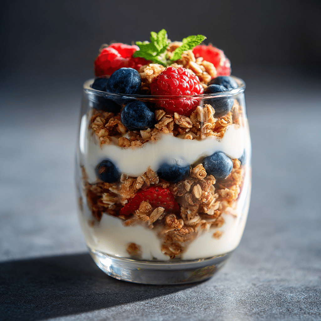 Layered Yogurt Parfait Recipe