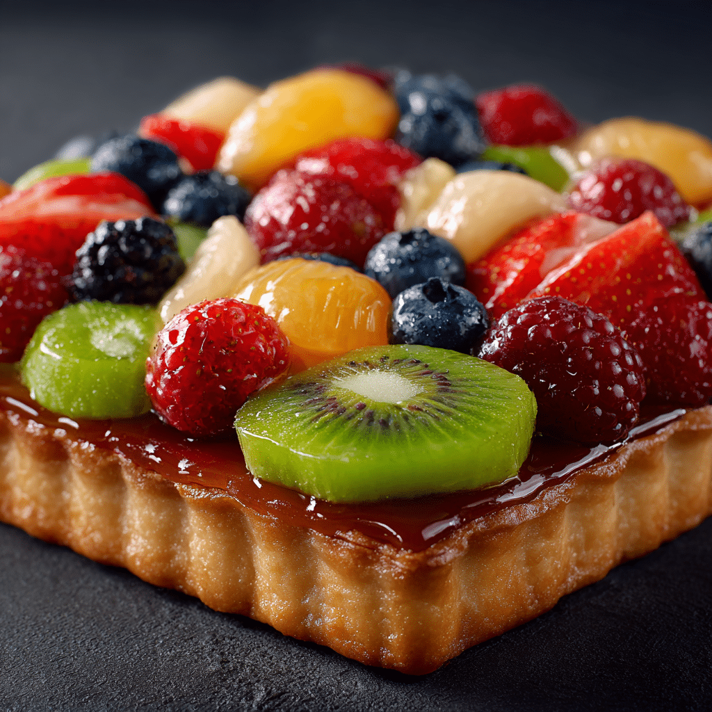 Fruit Tart with Colors Recipe
