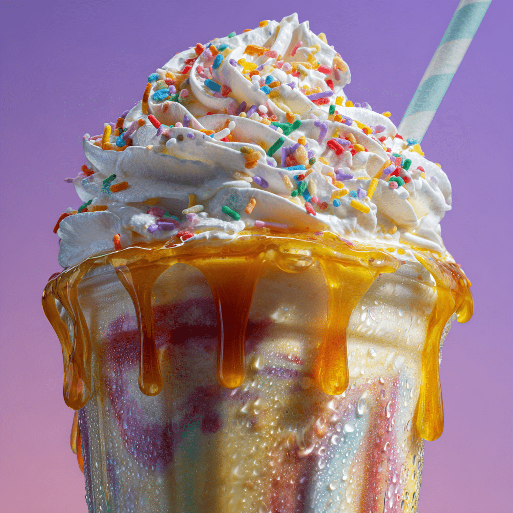 . Colorful Milkshake