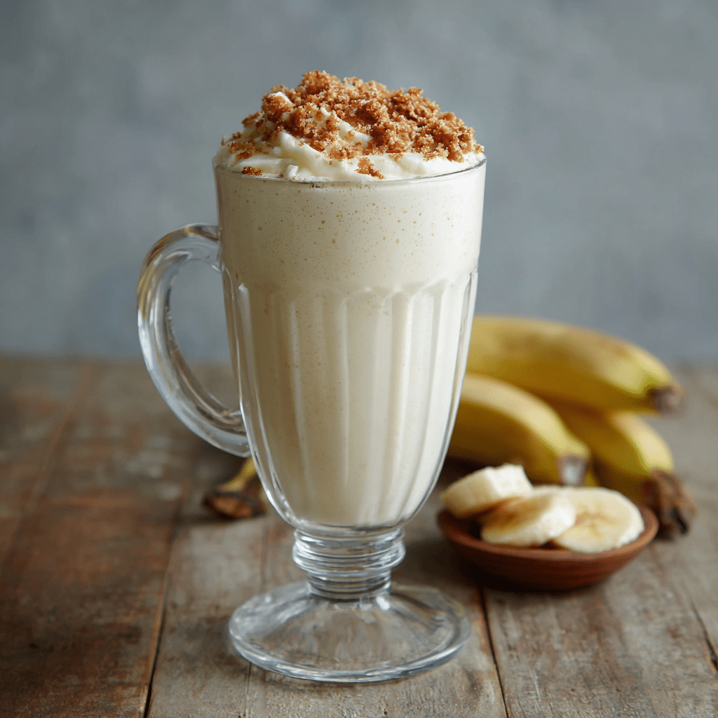 Banana Milkshake Recipe - Recipe Image