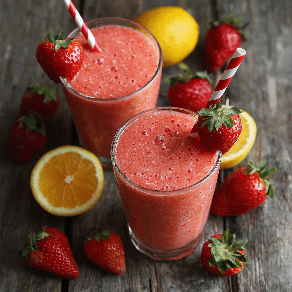 Strawberry Smoothie Recipe - Recipe Image