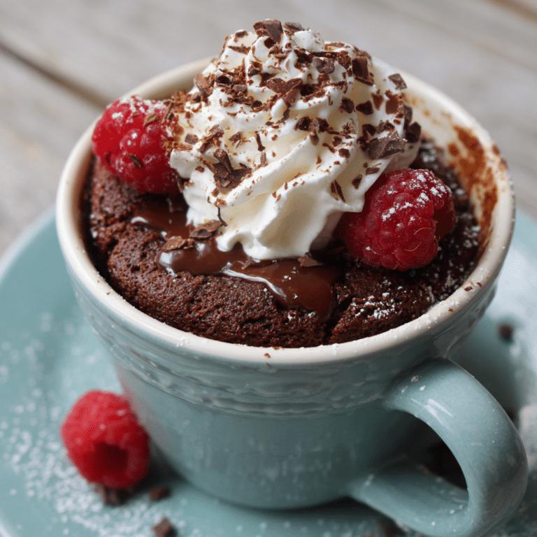 Chocolate Mug Cake Recipe