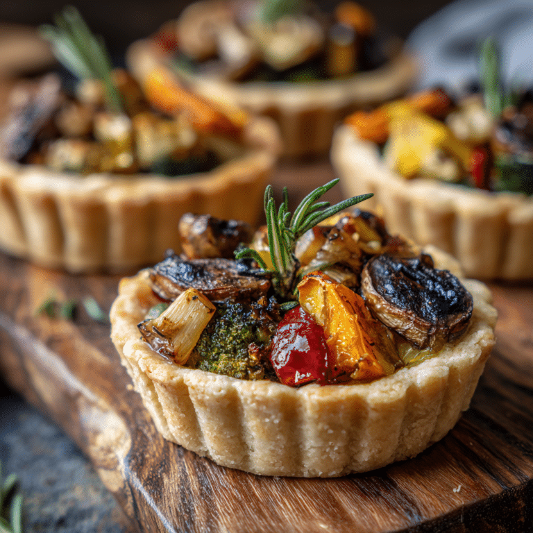 Savory Vegetable Tartlets Recipe