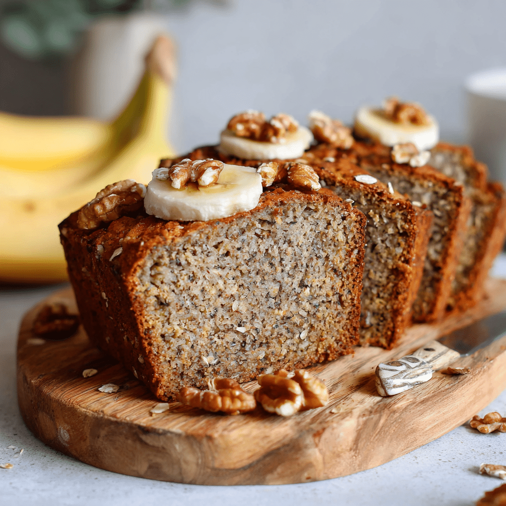 Vegan Banana Bread (Healthy + Easy) Recipe