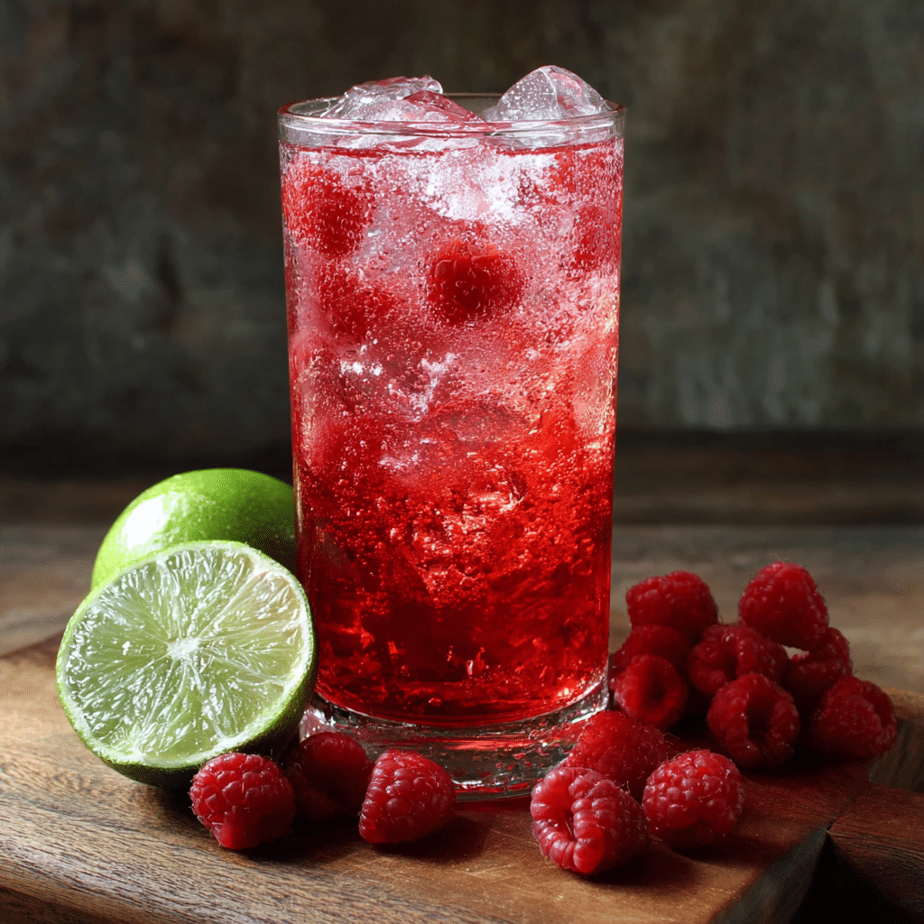 Raspberry Sparkling Drink Recipe