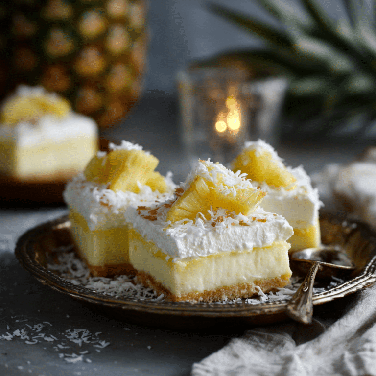 Coconut Pineapple Icebox Delight Recipe