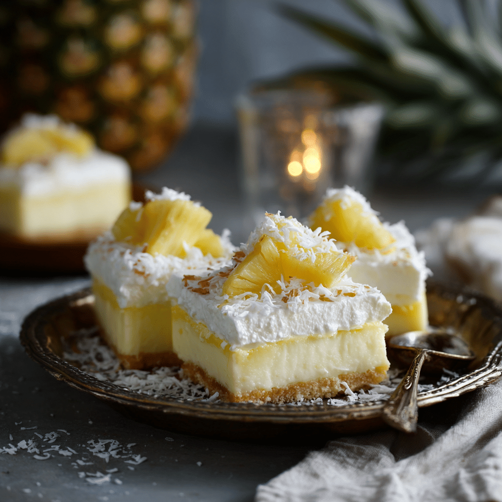 Coconut Pineapple Icebox Delight Recipe