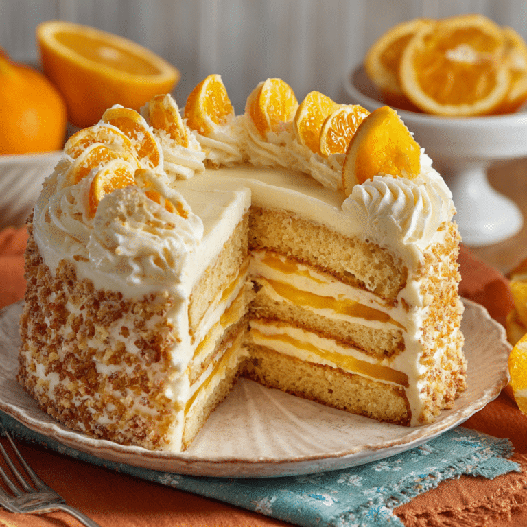 Orange Creamsicle Cake Recipe