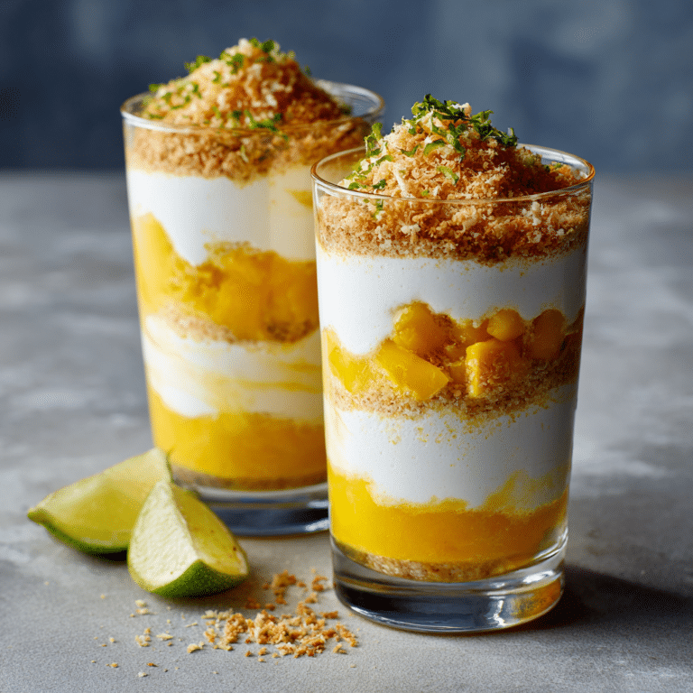 Mango Coconut Cloud Parfaits Recipe