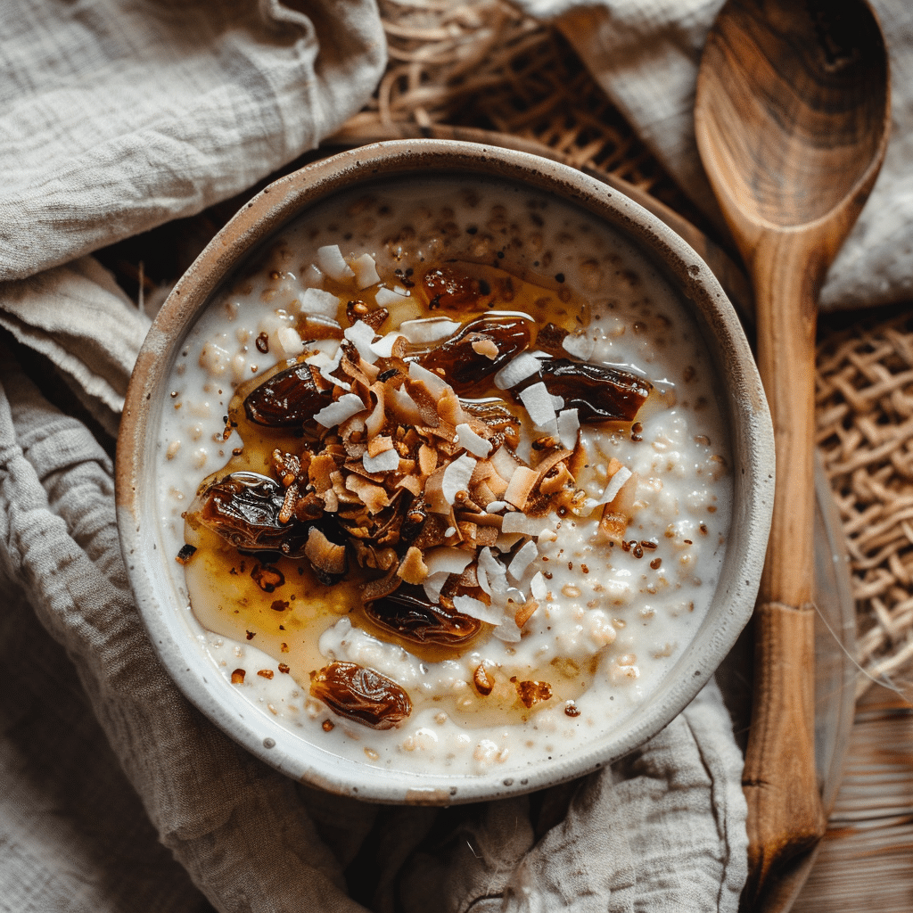 Peanut Butter Chocolate Rice Bowl Recipe - Recipe Image