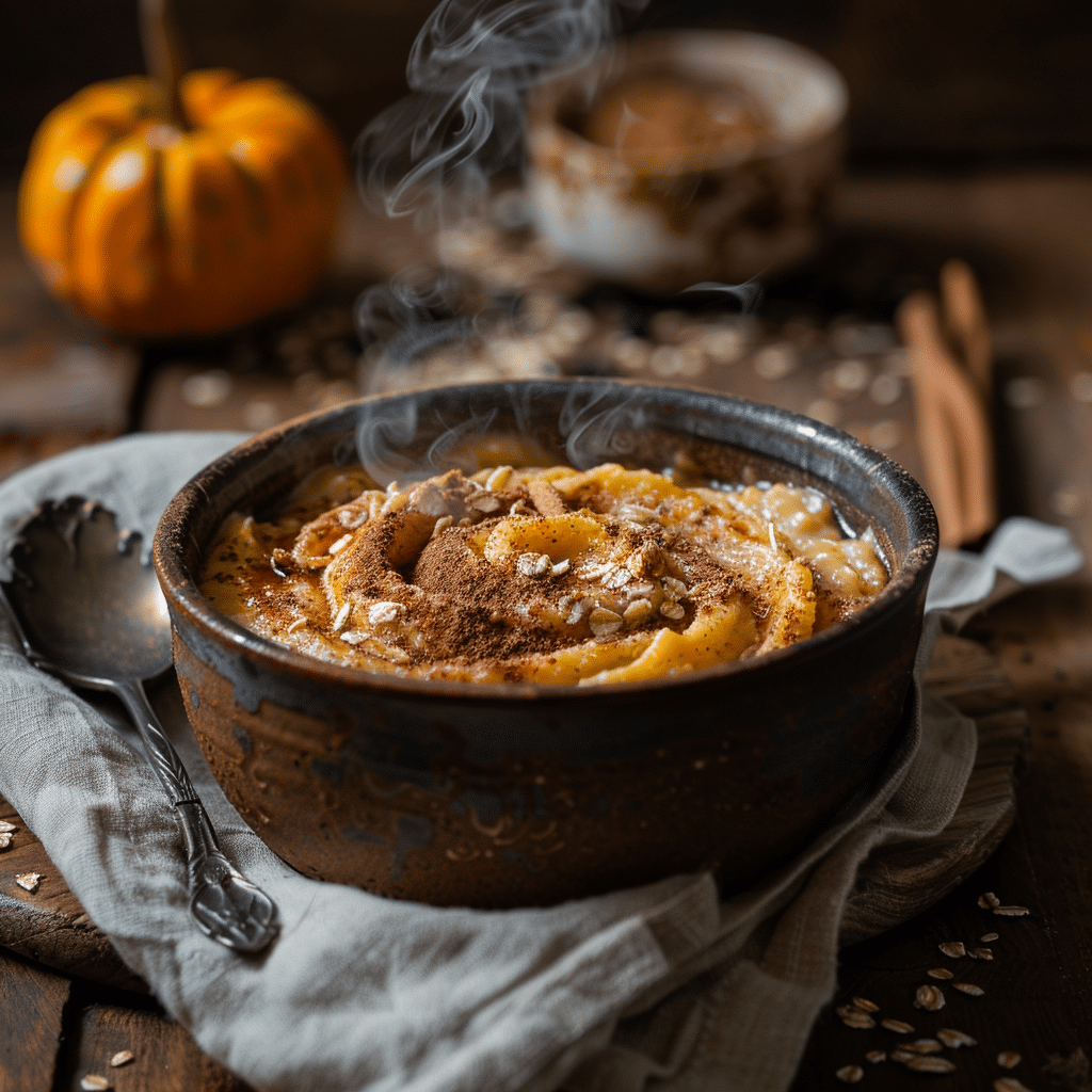 Sweet Pumpkin Spice Oatmeal Recipe - Recipe Image