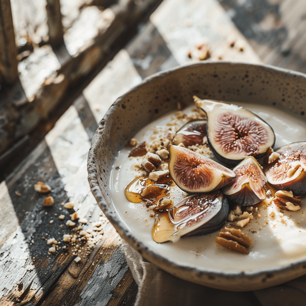 Honey Fig Yogurt Bowl Recipe - Recipe Image