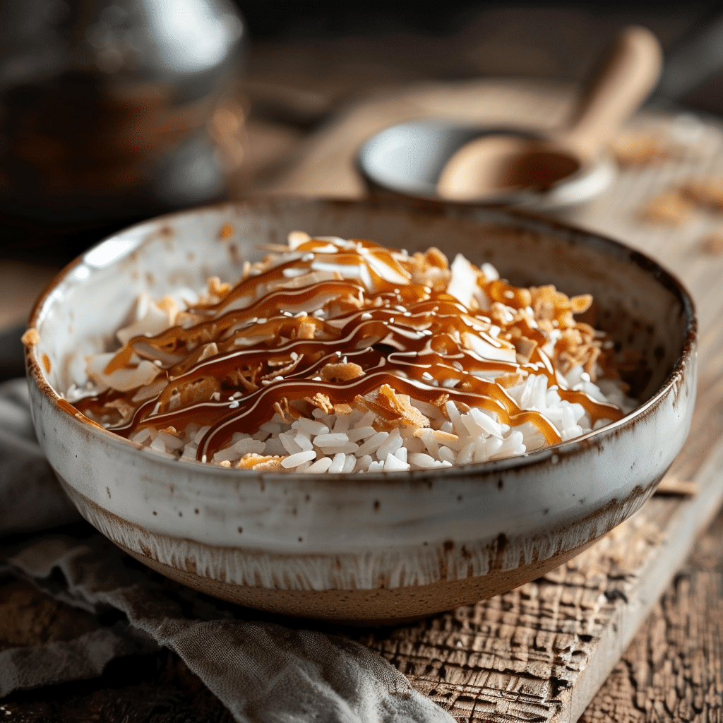 Coconut Caramel Rice Silk Bowl Recipe - Recipe Image
