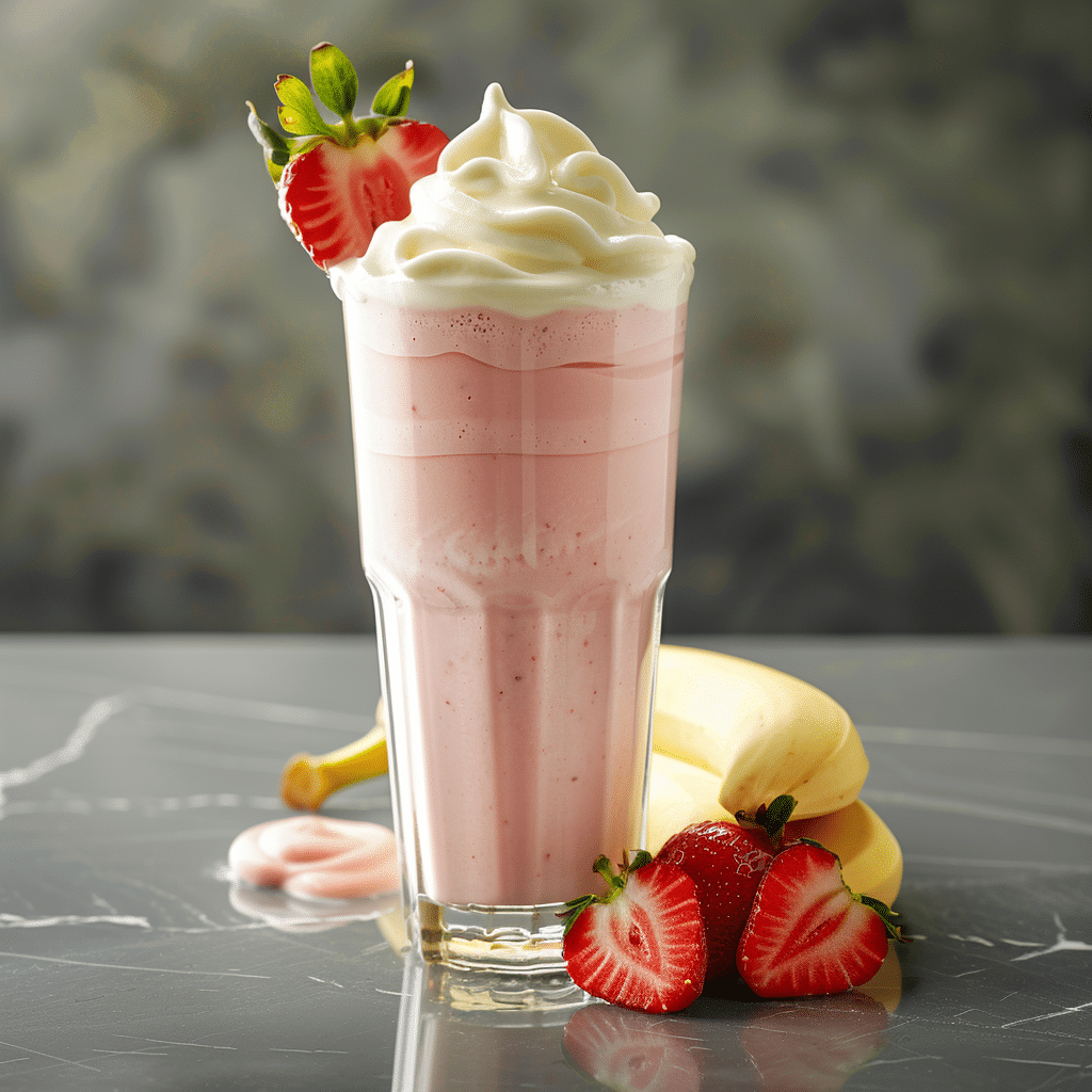 Strawberry Banana Classic Smoothie Recipe - Recipe Image