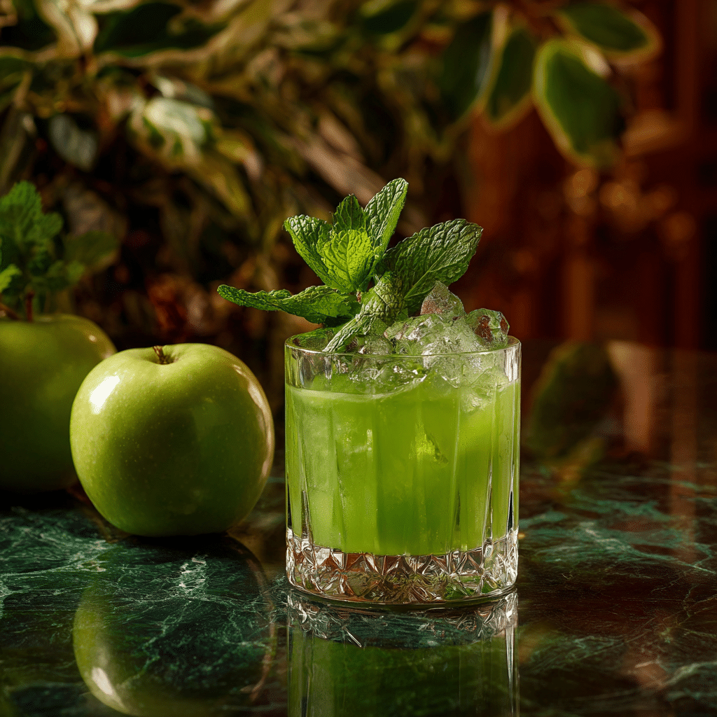 Green Apple & Mint Glass Architecture Recipe