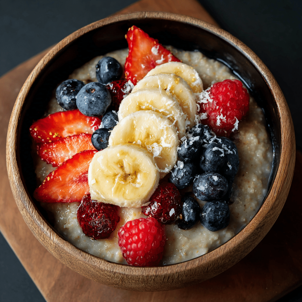 Oatmeal with Fruits Recipe - Recipe Image