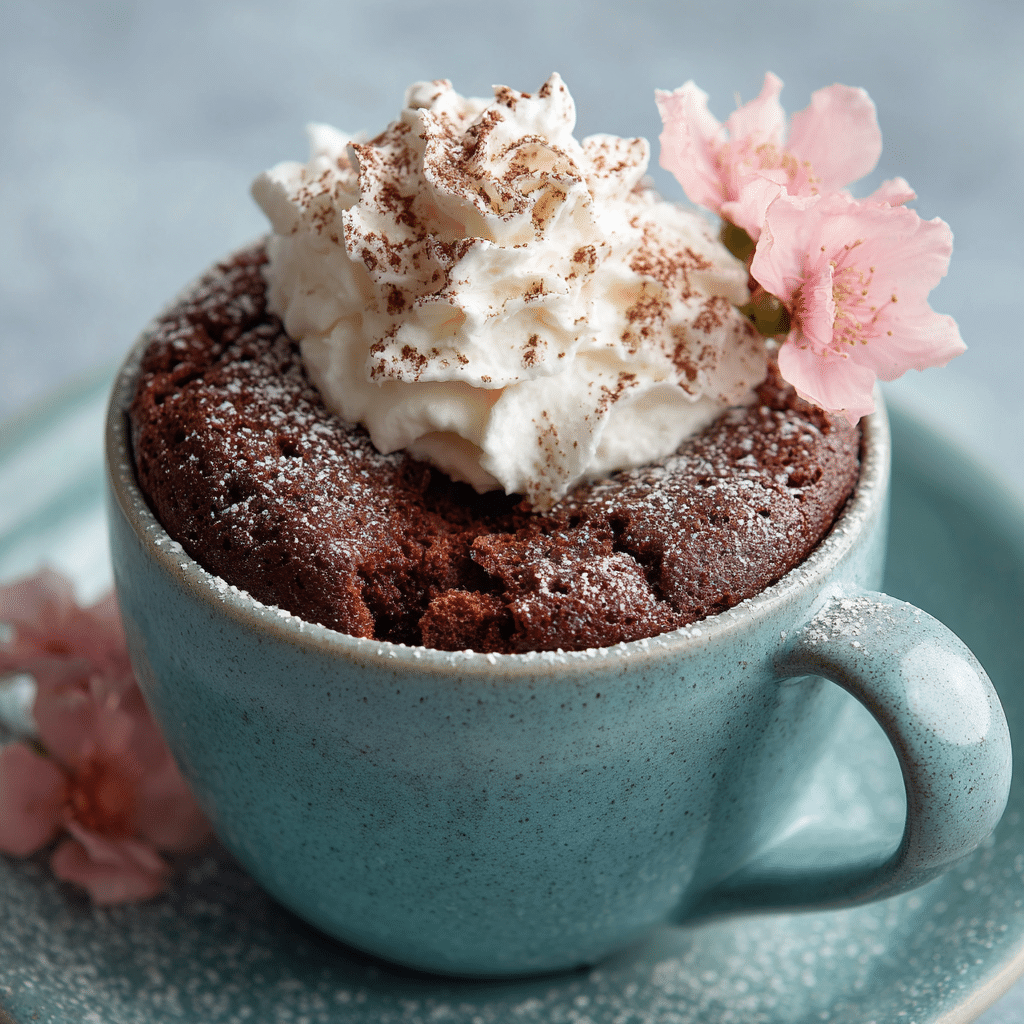 Chocolate Mug Cake Recipe - Recipe Image