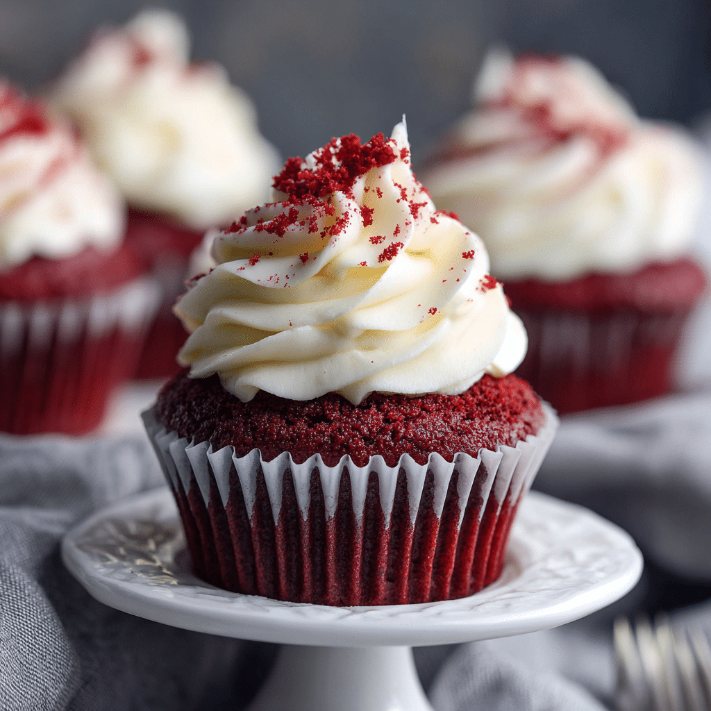 Red Velvet Cupcake Recipe - Recipe Image