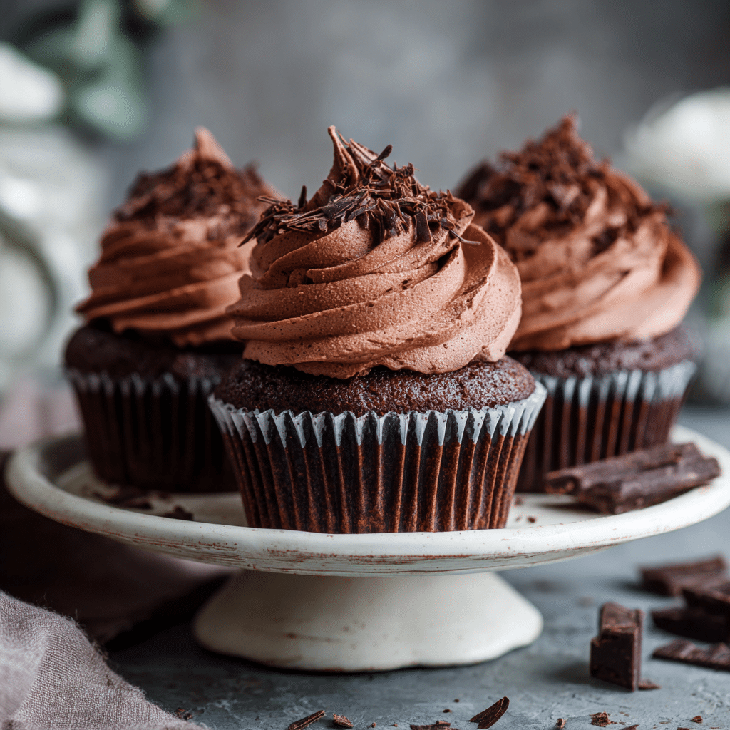 Chocolate Cupcakes Recipe - Recipe Image