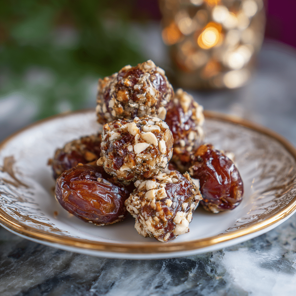 Dates with Nuts Recipe - Recipe Image