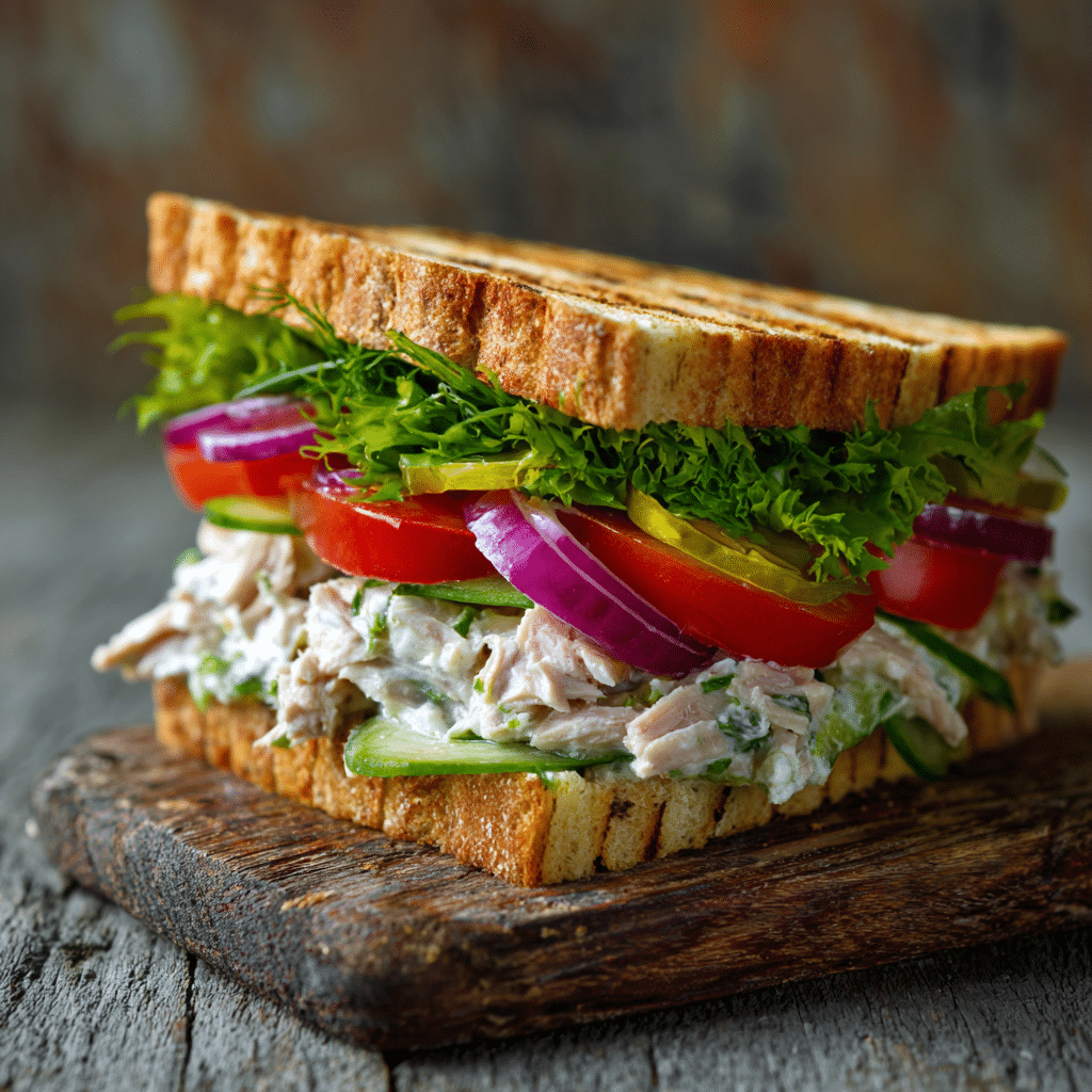 Tuna Sandwich Recipe - Recipe Image
