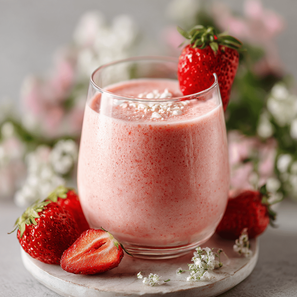 Strawberry Smoothie Recipe - Recipe Image