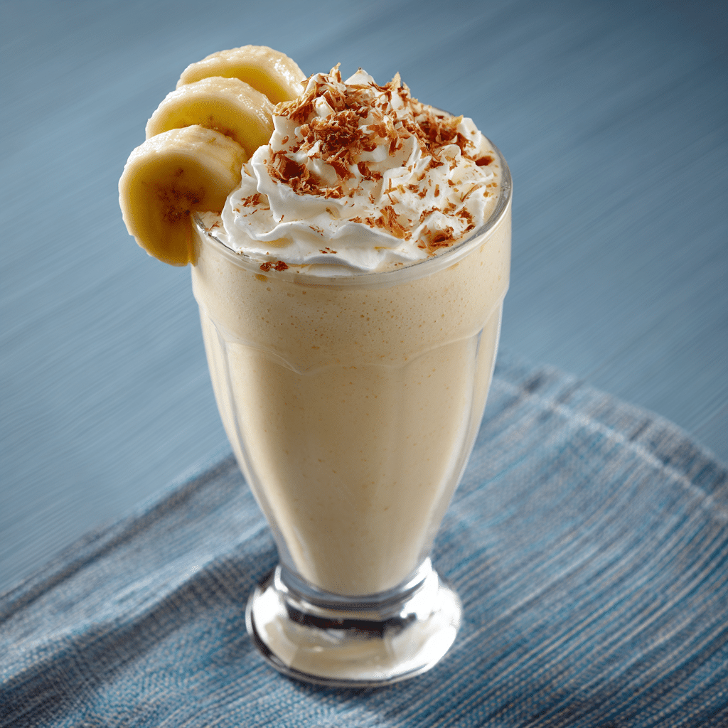 Banana Milkshake Recipe - Recipe Image