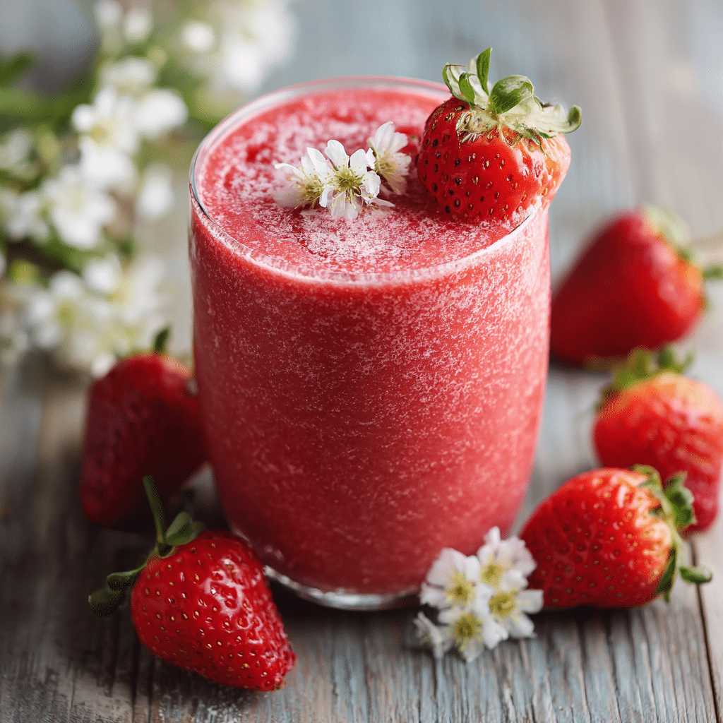 Strawberry Smoothie Recipe - Recipe Image