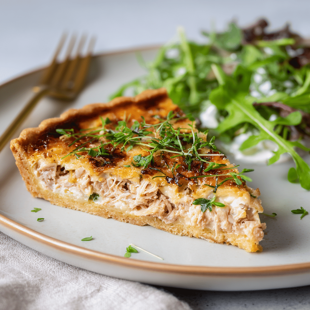 Tuna Savory Tart Recipe - Recipe Image