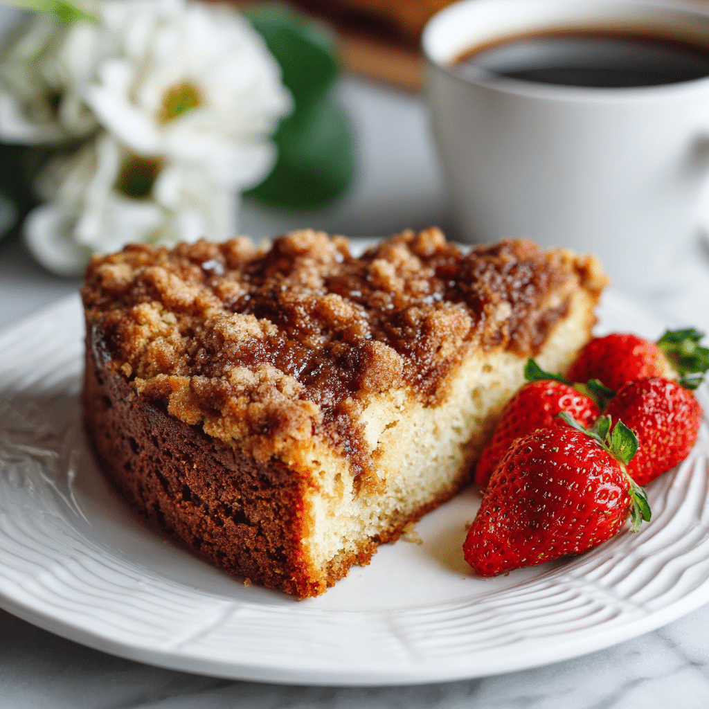 Gluten Free Cinnamon Coffee Cake Recipe - Recipe Image