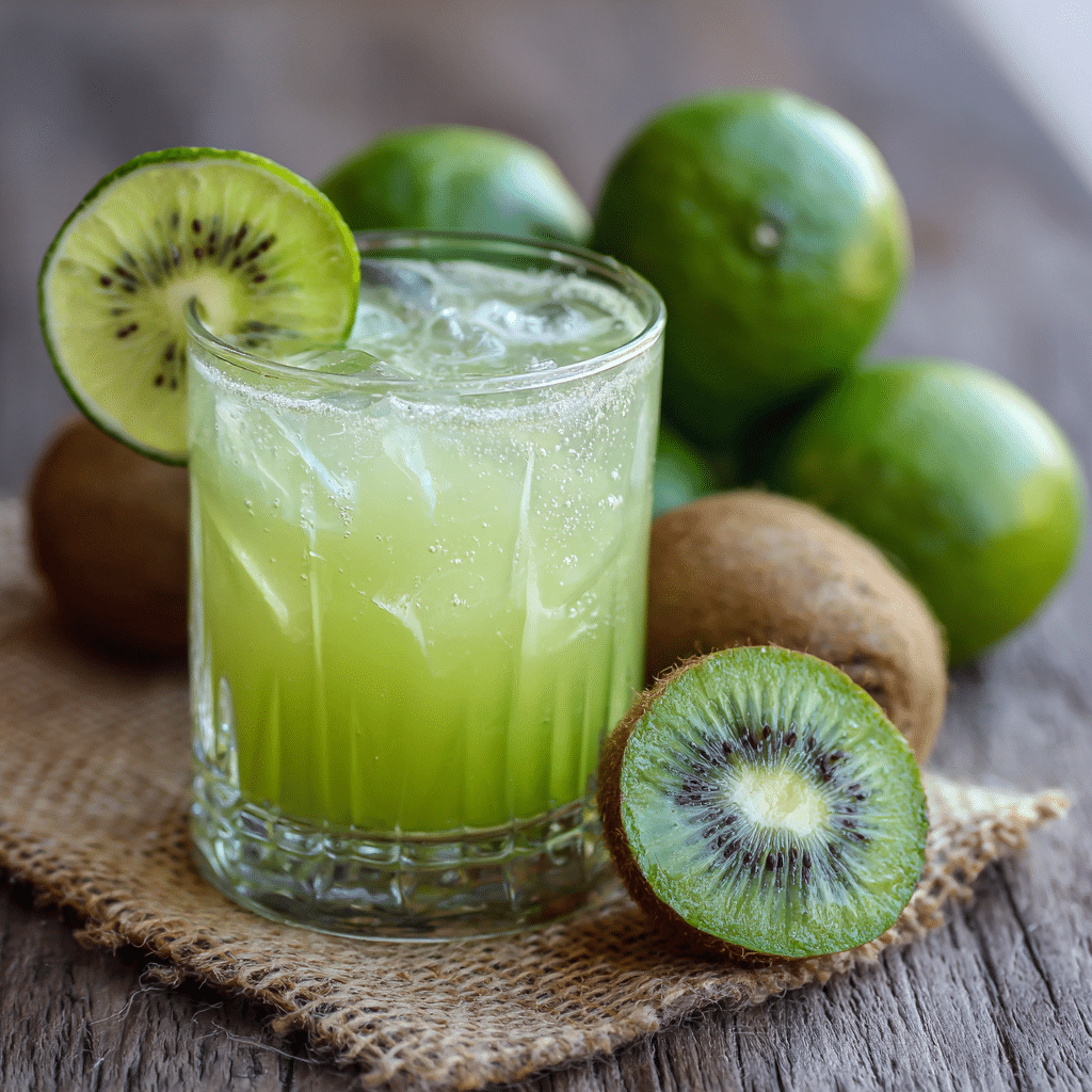 Kiwi Lime Juice Recipe - Recipe Image