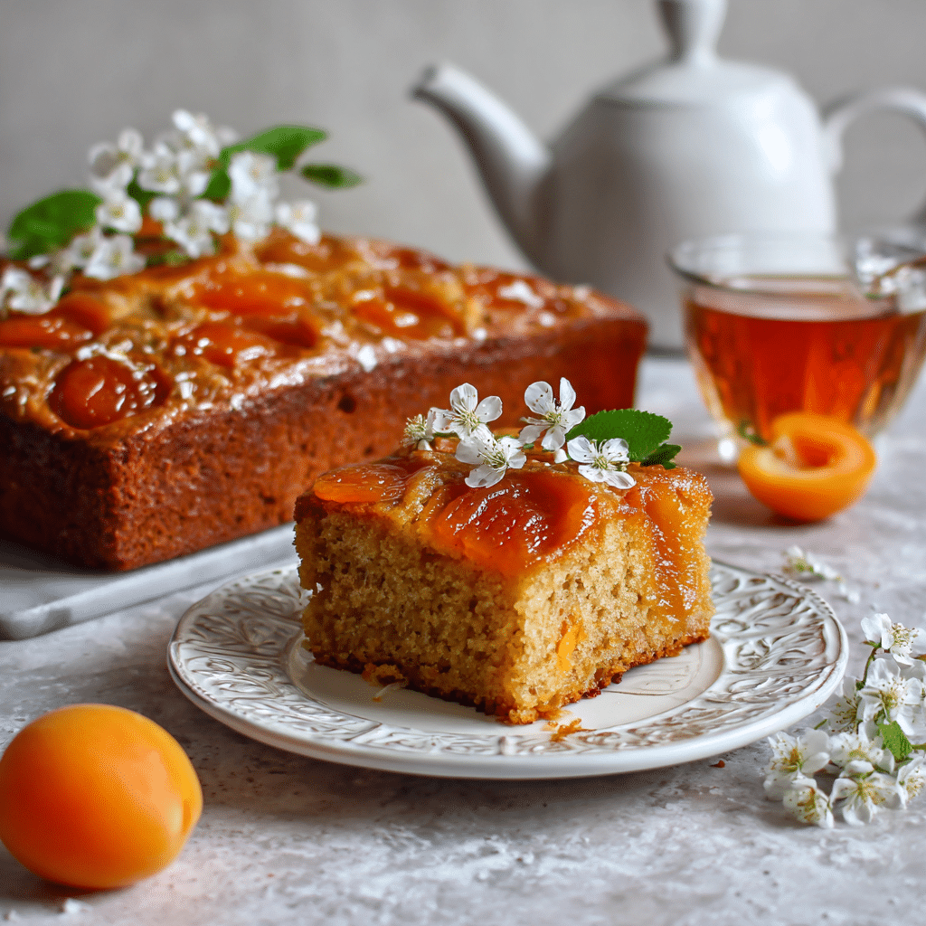 Sunset Apricot Honey Cake Recipe - Recipe Image