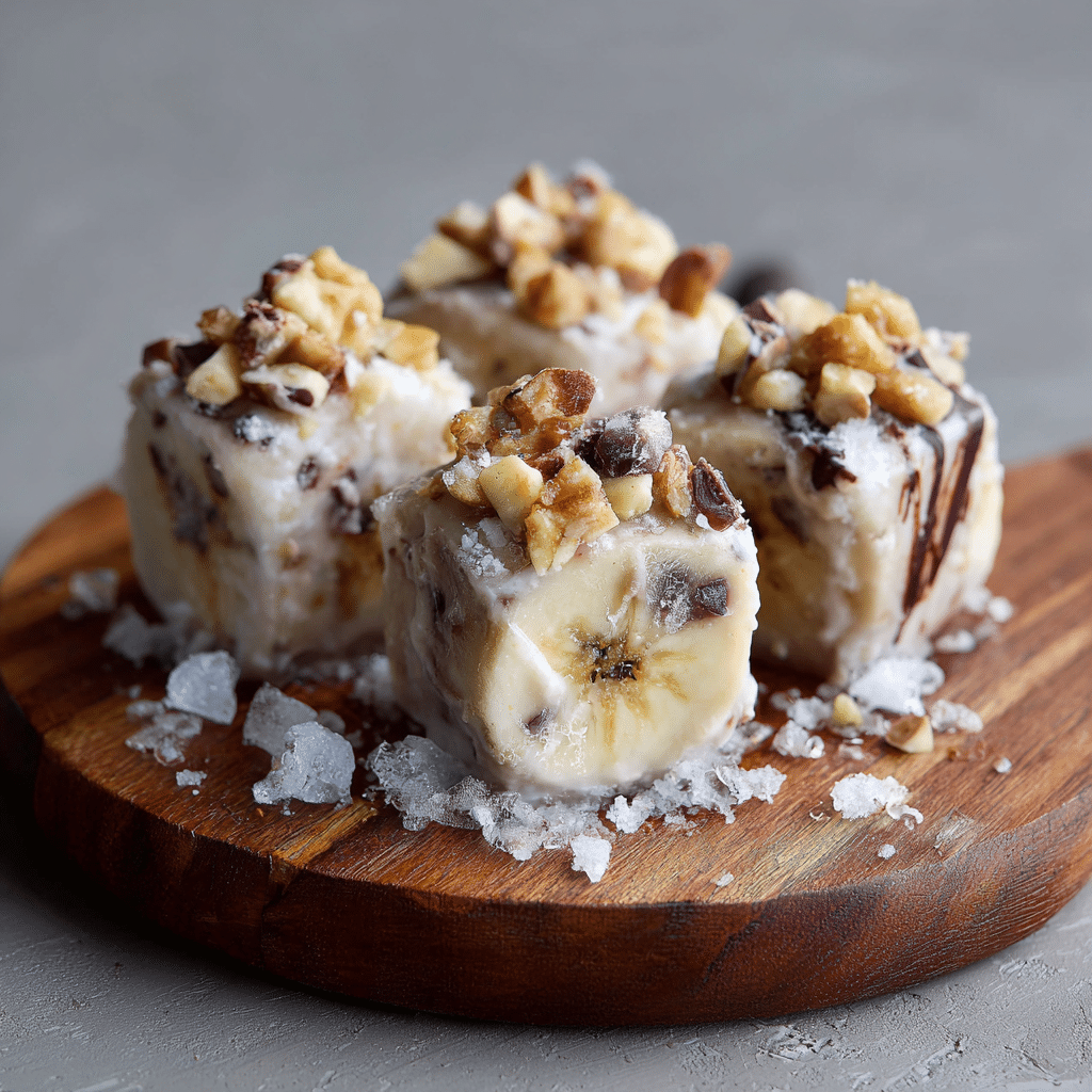 Frozen Banana Chocolate Bites Recipe - Recipe Image