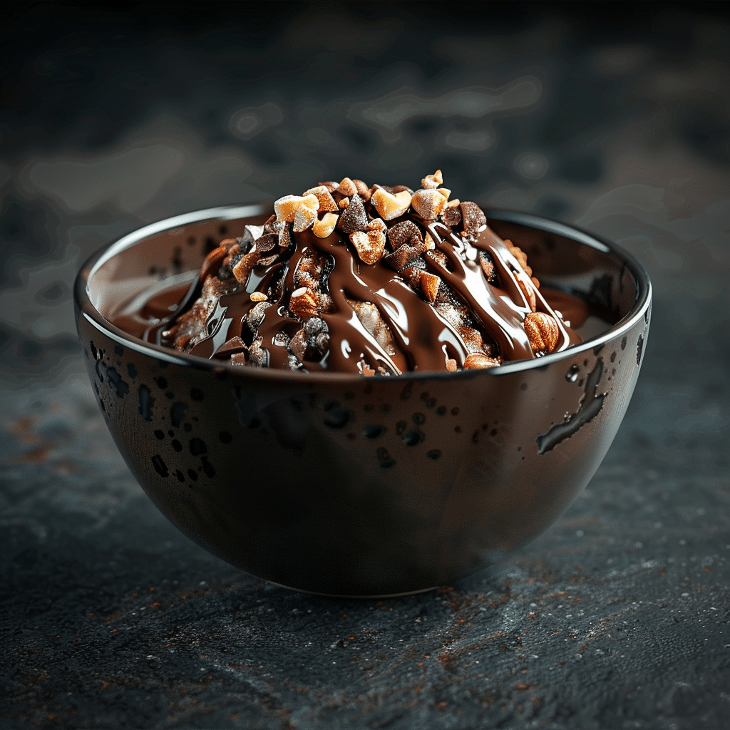 Dark Chocolate Hazelnut Oat Bowl Recipe - Recipe Image