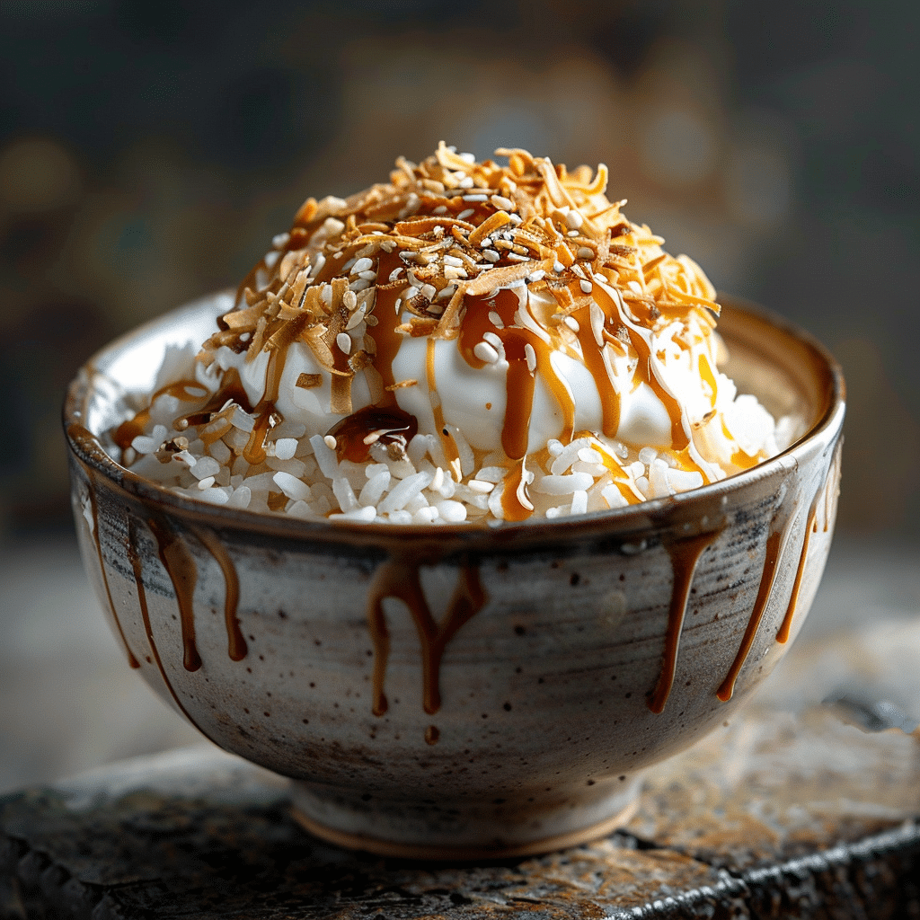 Coconut Caramel Rice Silk Bowl Recipe - Recipe Image