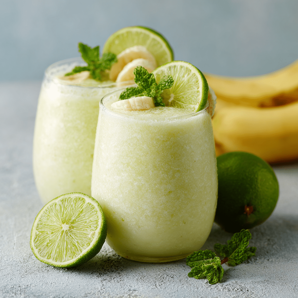Frozen Banana Lime Velvet Recipe - Recipe Image