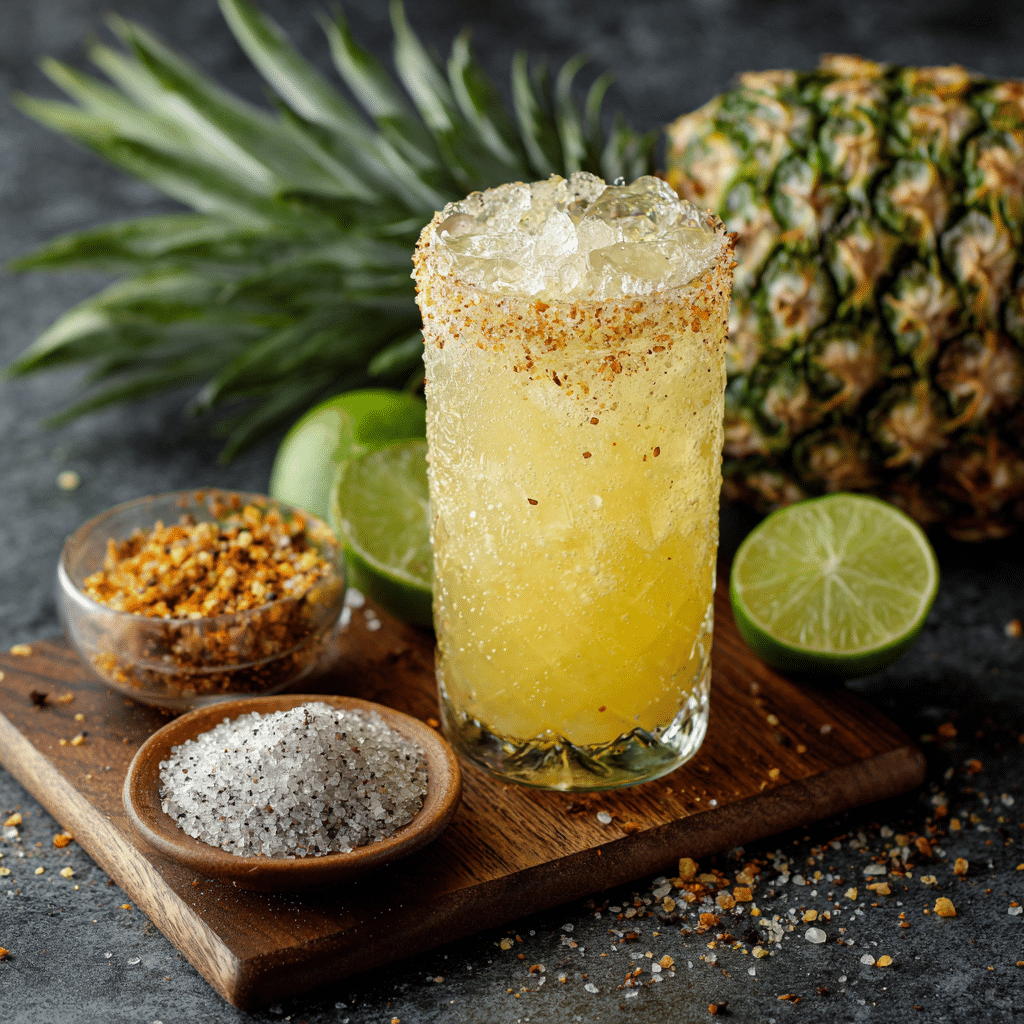 Pineapple Chili Salt Refresher Recipe - Recipe Image