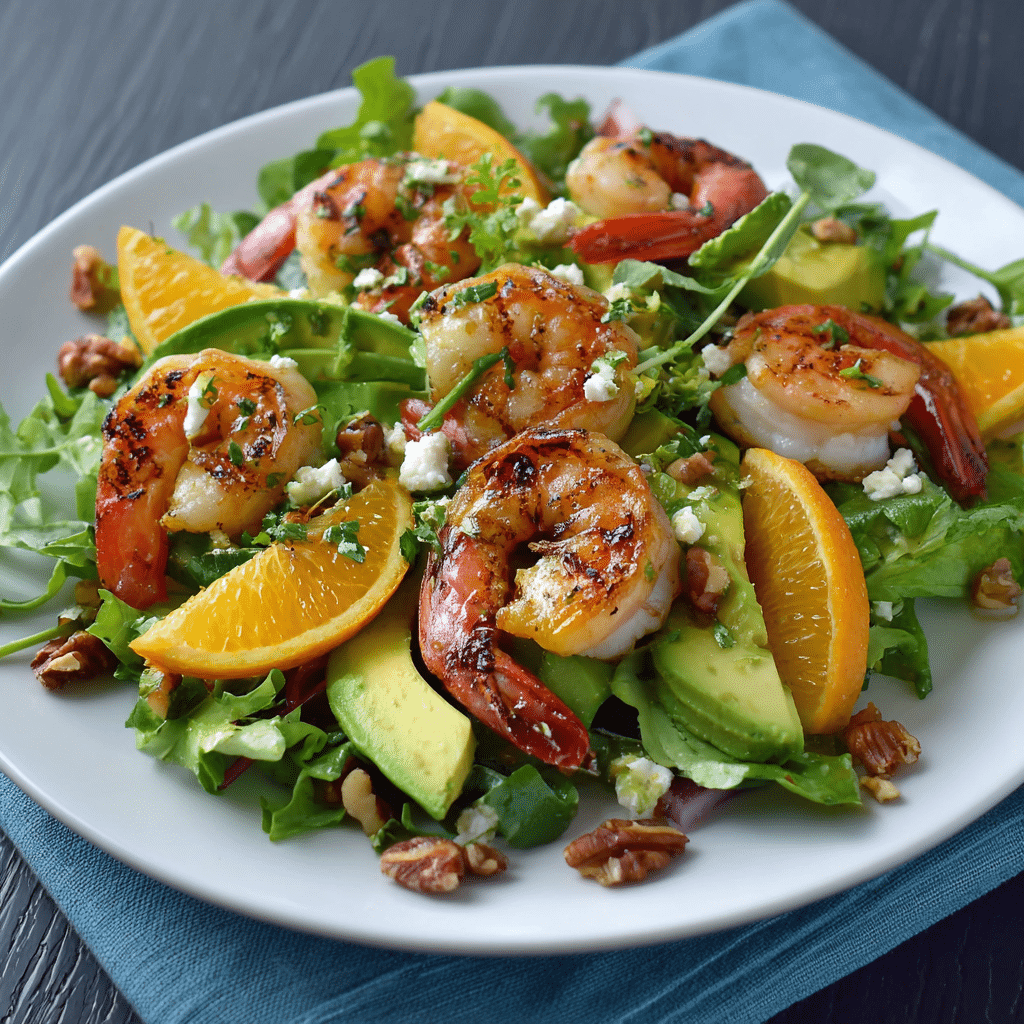 Citrus Shrimp Avocado Salad Recipe - Recipe Image