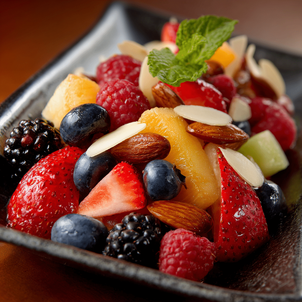 Fruit Salad with Nuts Recipe - Recipe Image