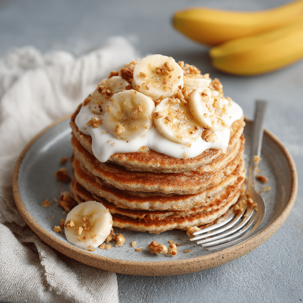 Banana Pancakes (Healthy) Recipe - Recipe Image