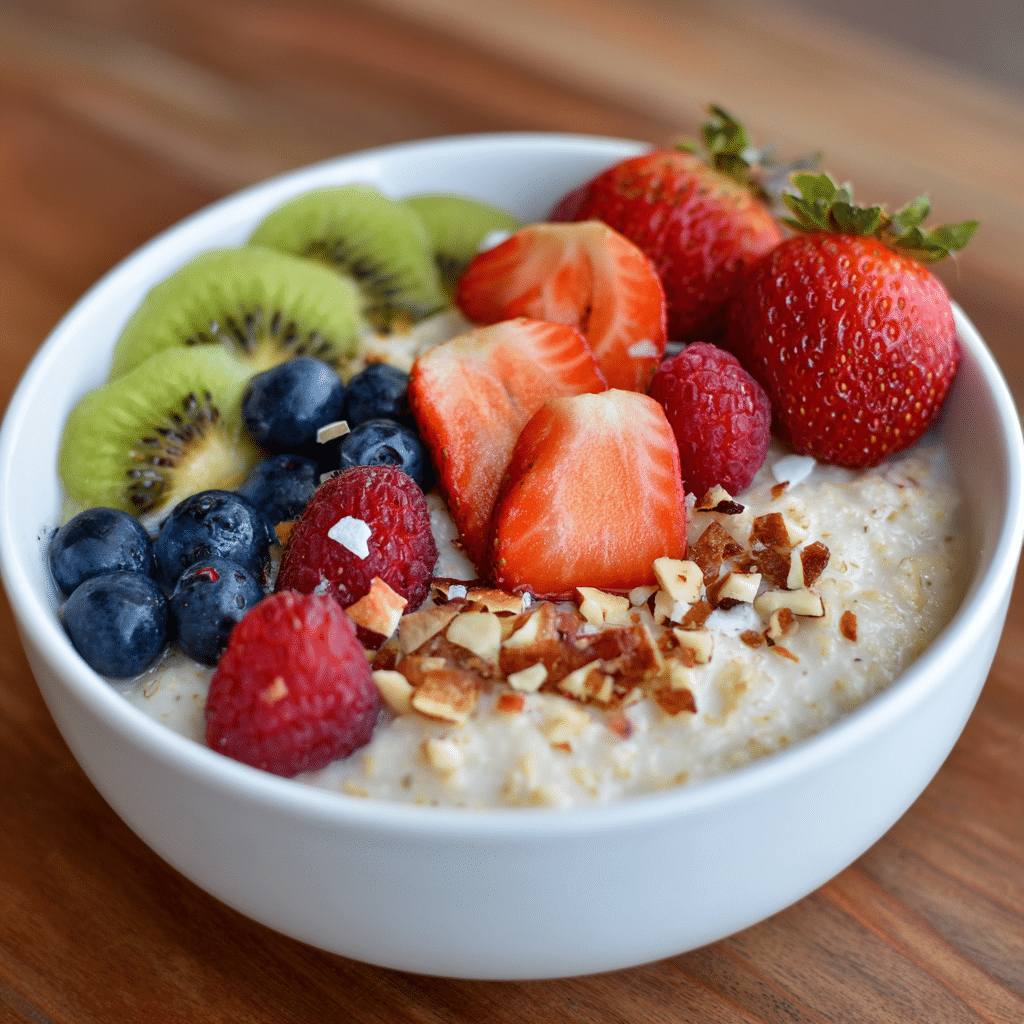 Oatmeal with Fruits Recipe - Recipe Image
