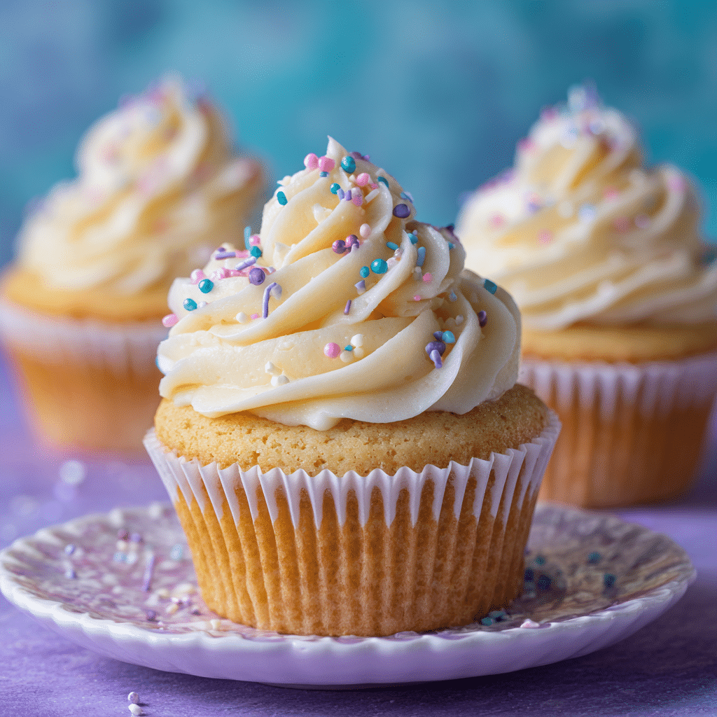 Vanilla Cupcake Recipe - Recipe Image
