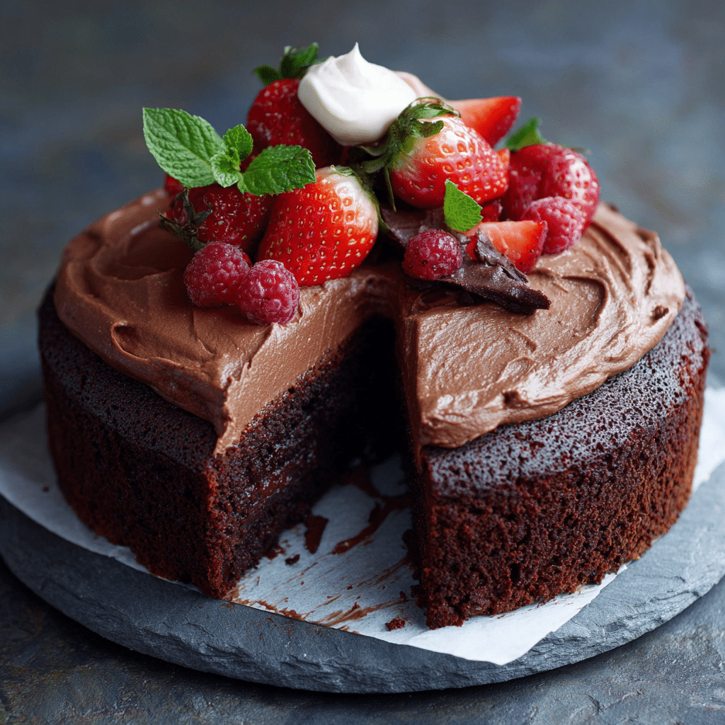 Chocolate Cake Recipe - Recipe Image